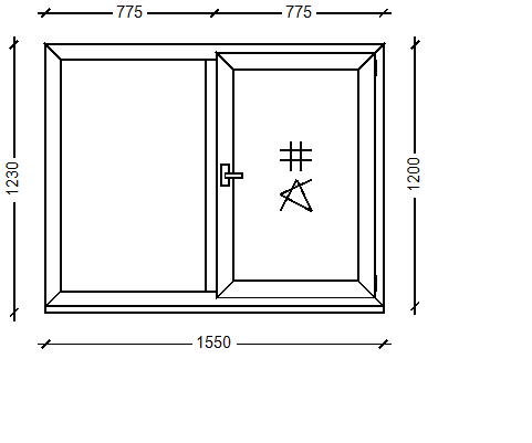 ПластКом КОМФОРТ: Дверь вх ГОСТ отк внутрь (Ламин), Ivaper 70 мм, Дверная фурнитура, 2450х980, Покра